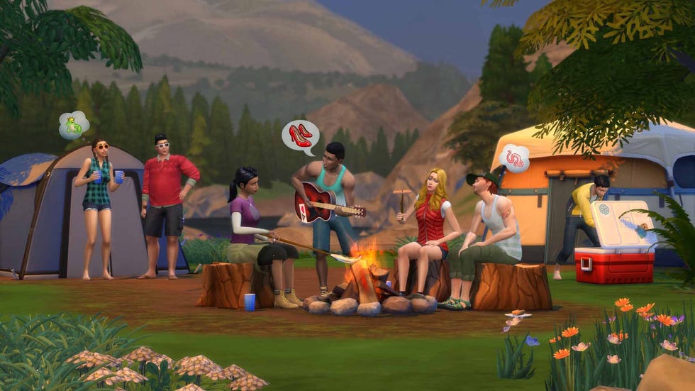 the sims 4 outdoor retreat