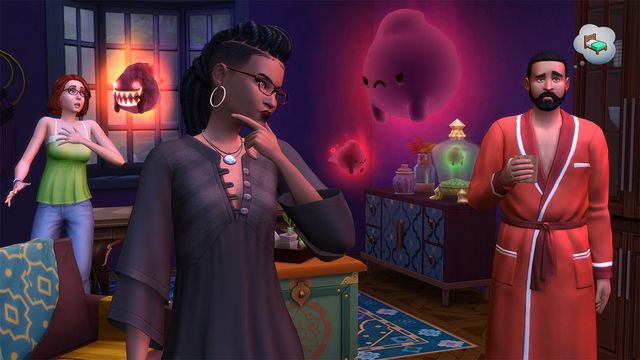 The Sims 4 roba paranormale