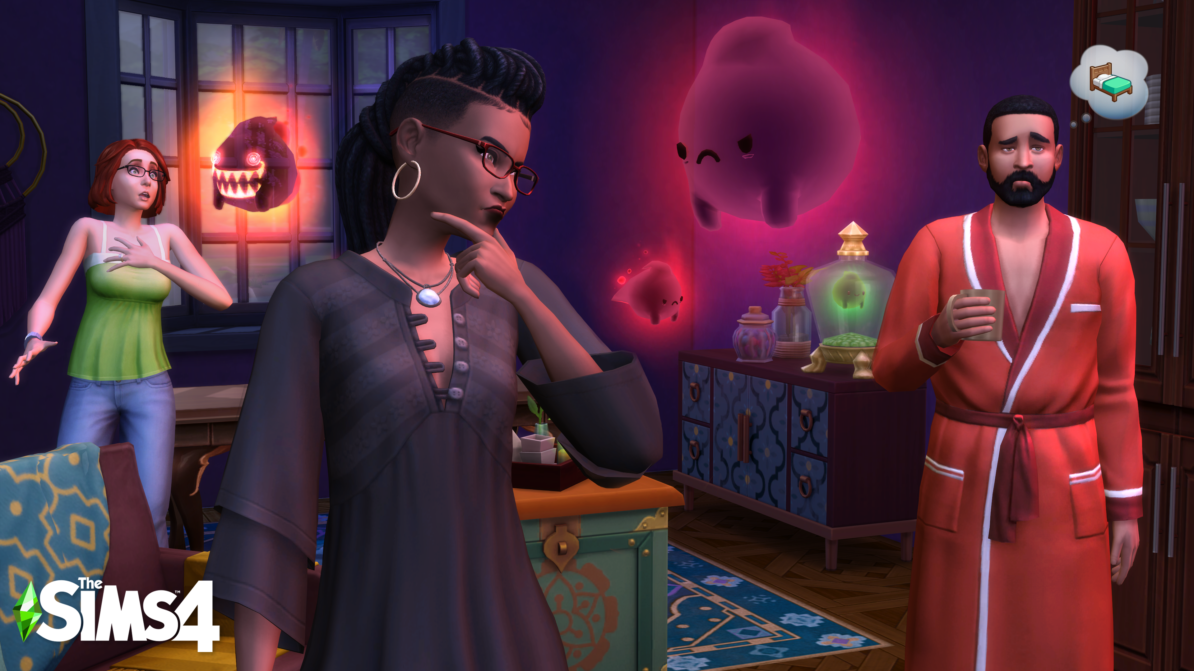 Fan favourite Bonehilda returns in The Sims 4 Paranormal Stuff