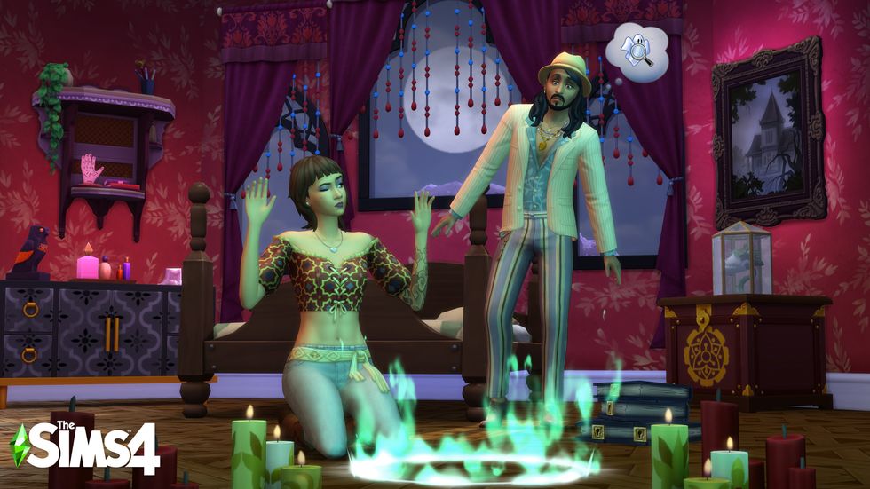 the sims 4 paranormal stuff pack