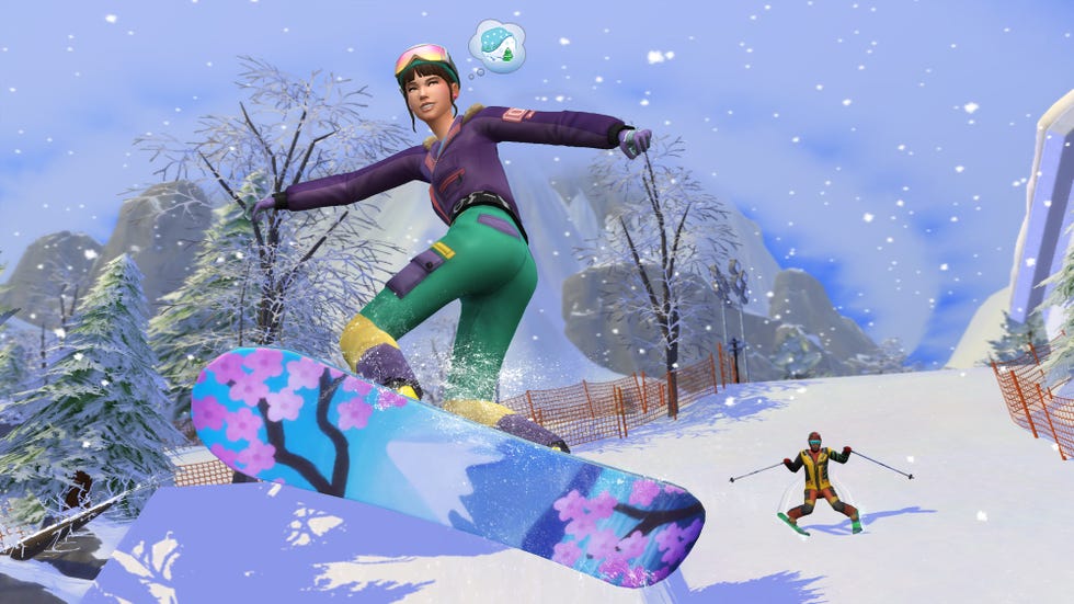 the sims 4 snowy escape