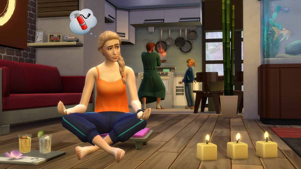 the sims 4 spa day