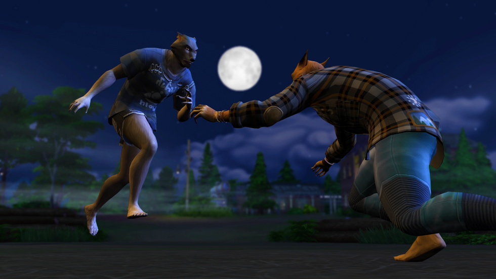 the sims 4 werewolves