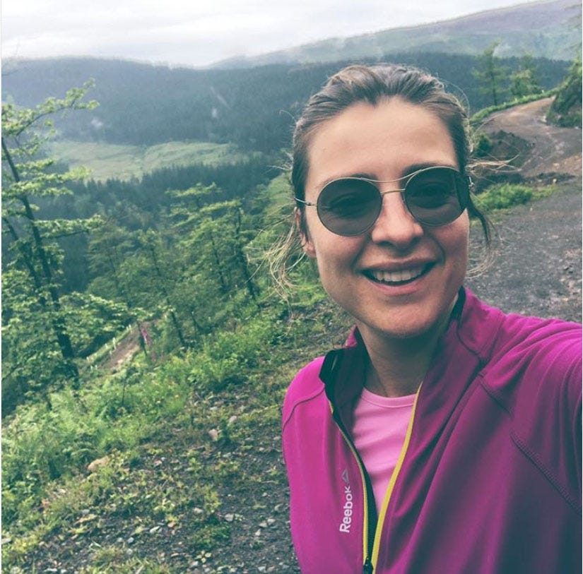 Mountainous landforms, Mountain, Wilderness, Selfie, Cool, Sky, Eyewear, Smile, Glasses, Photography, 