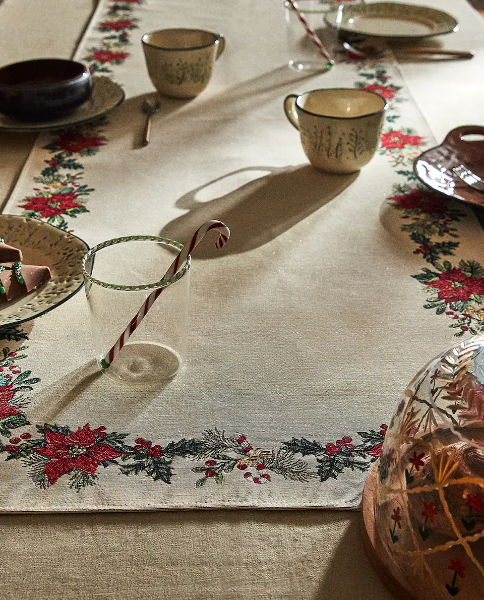 christmas table christmas table