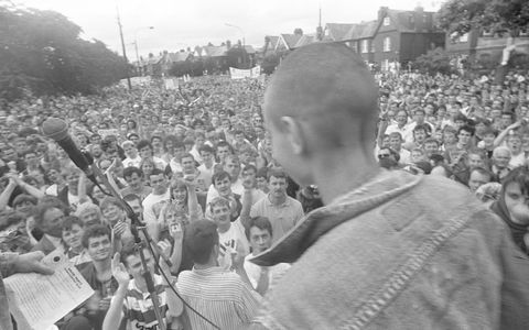 sinead o'connor british embassy protests 20th anniversary 1989