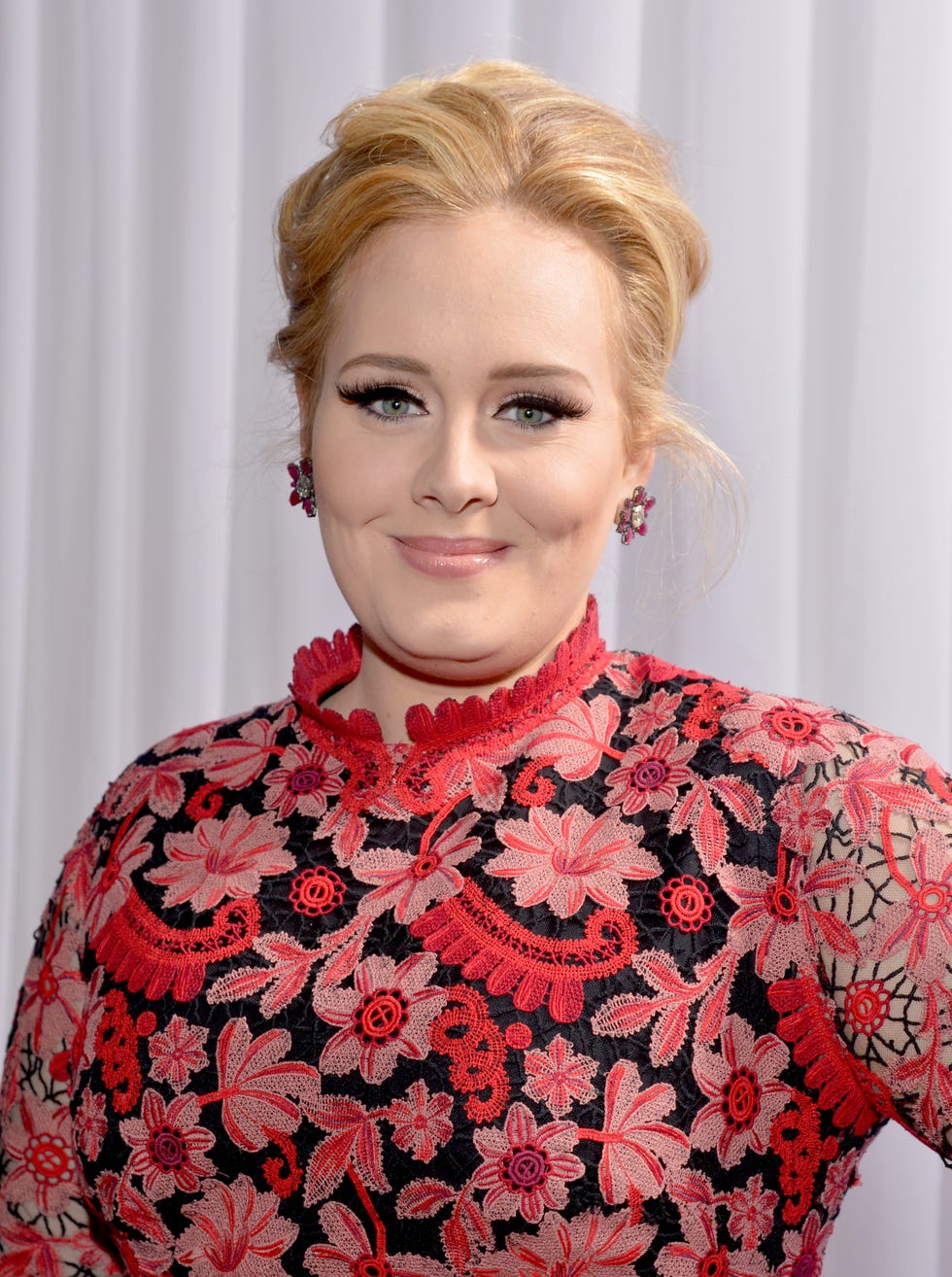 Adele Straight Light Brown Low Ponytail, Ponytail Hairstyle