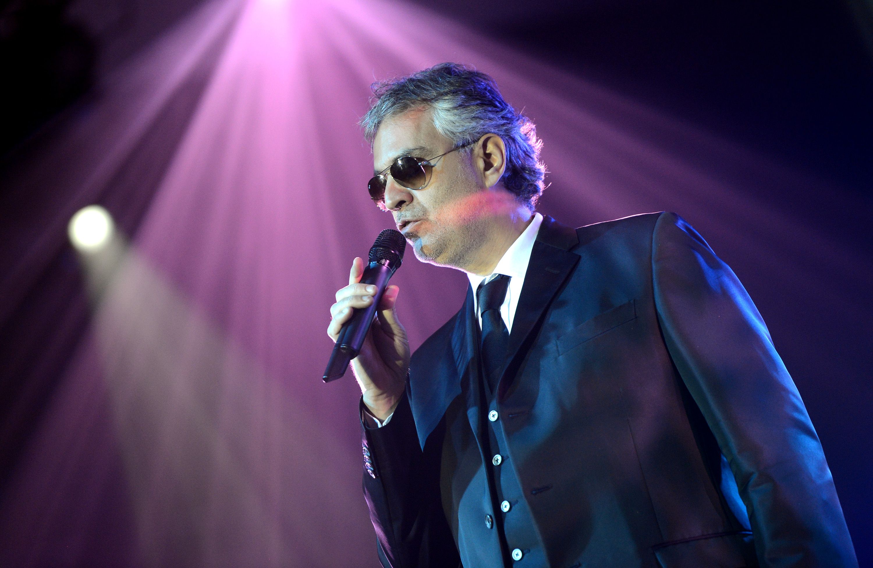 Andrea Bocelli in Indianapolis: Tenor and kids talk new music, family