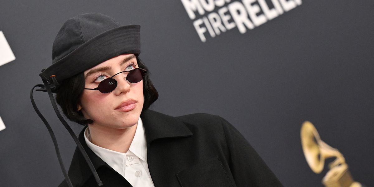 Billie Eilish Wears Sailor Hat at the 2025 Grammys