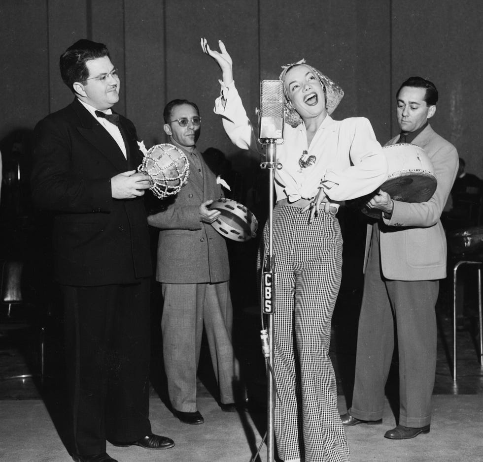 carmen miranda singing
