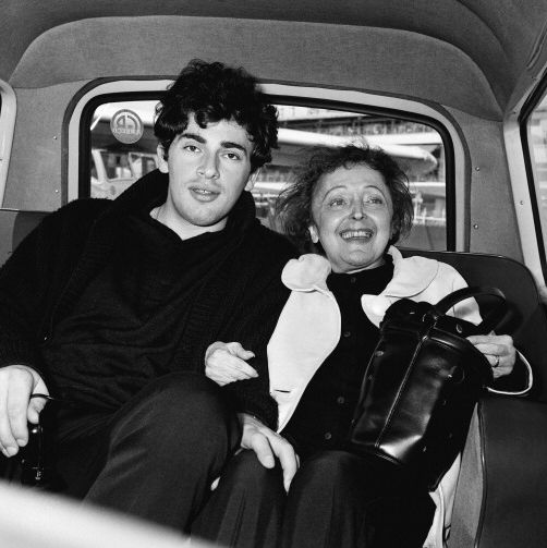 Edith Piaf And Her Husband Singer Theo Sarapo