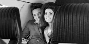 newlyweds, elvis and priscilla presley