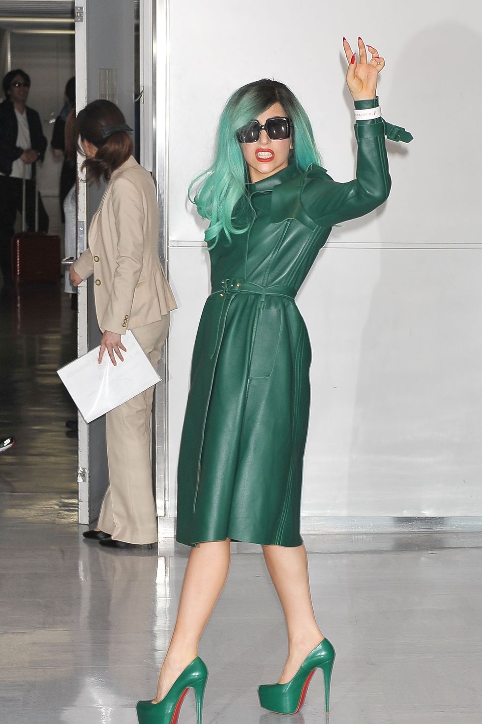 Lady Gaga Arrives In Tokyo