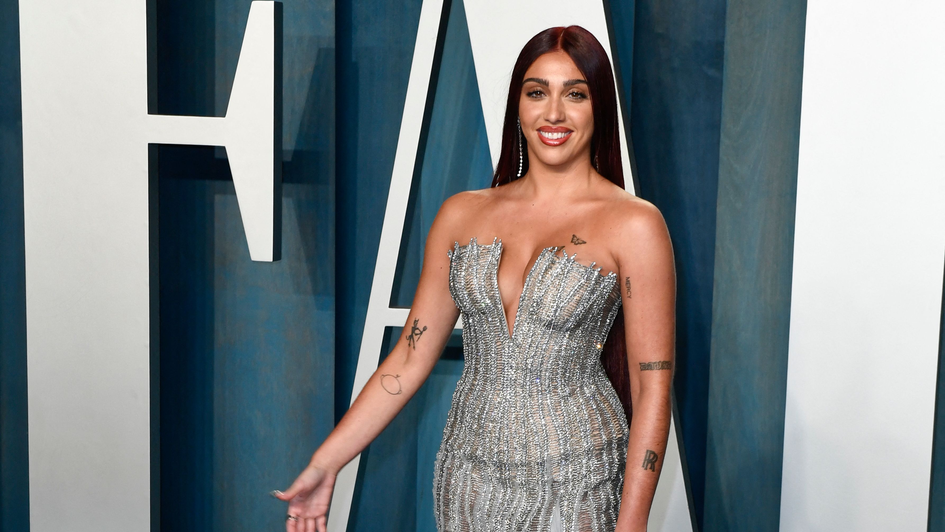 Lourdes Leon Has Epic Abs And Underboob In A Shredded Dress On IG