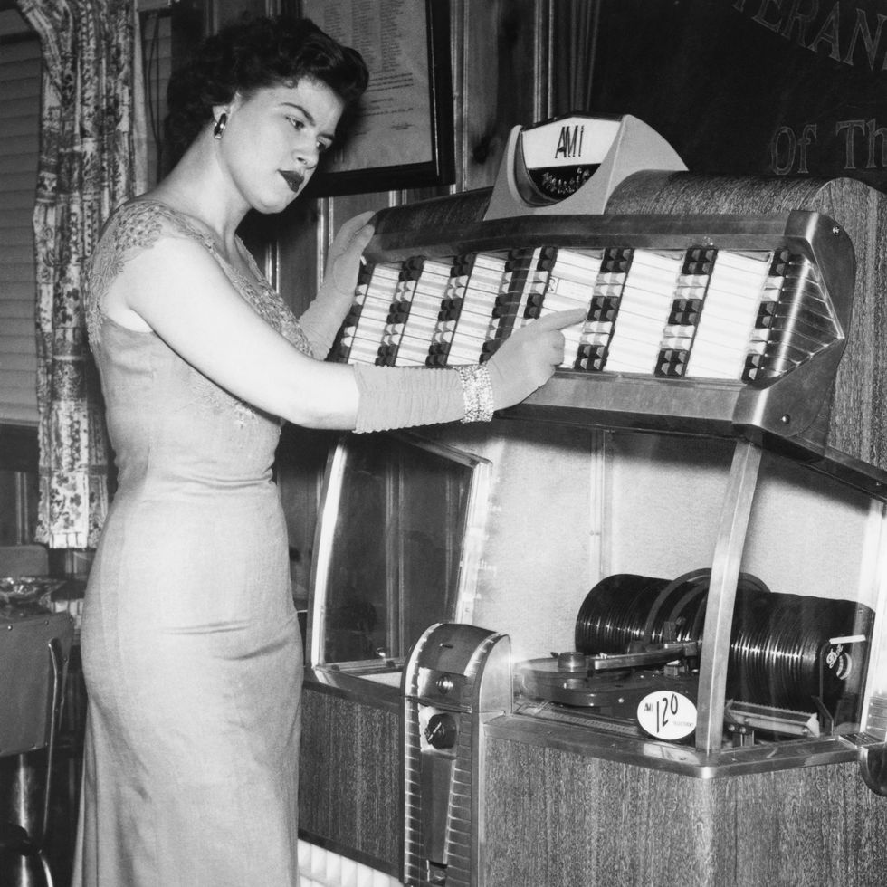 patsy cline at the jukebox