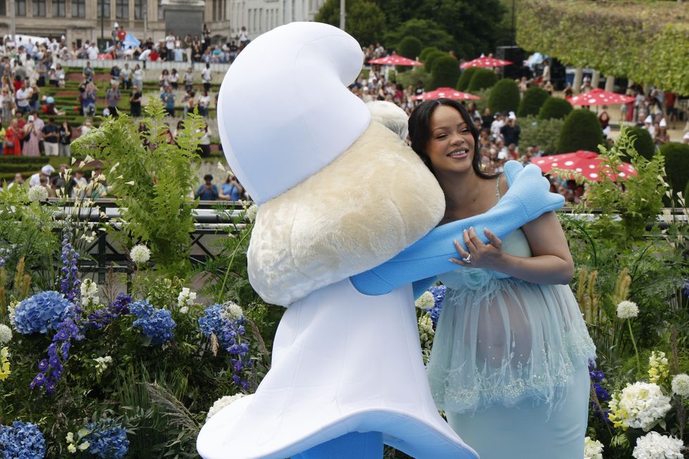 estreia do cinema cultural de bruxelas os smurfs