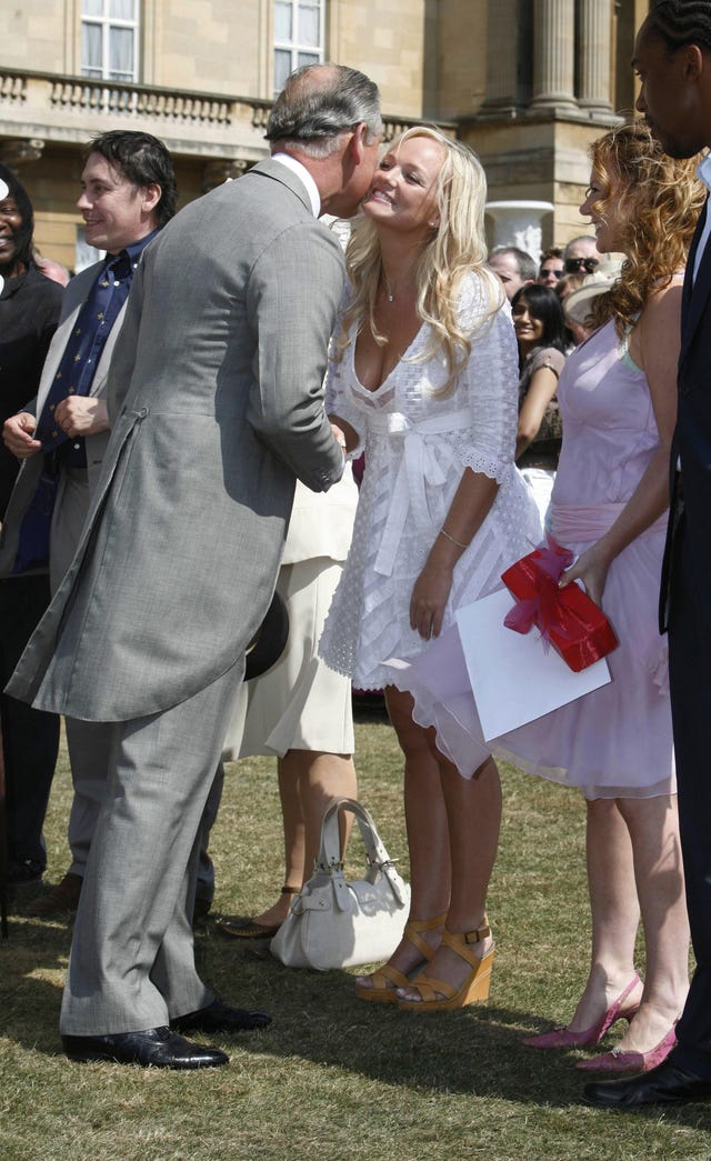 Emma Bunton & Geri Haliwell At Buckingham Palace Garden Party