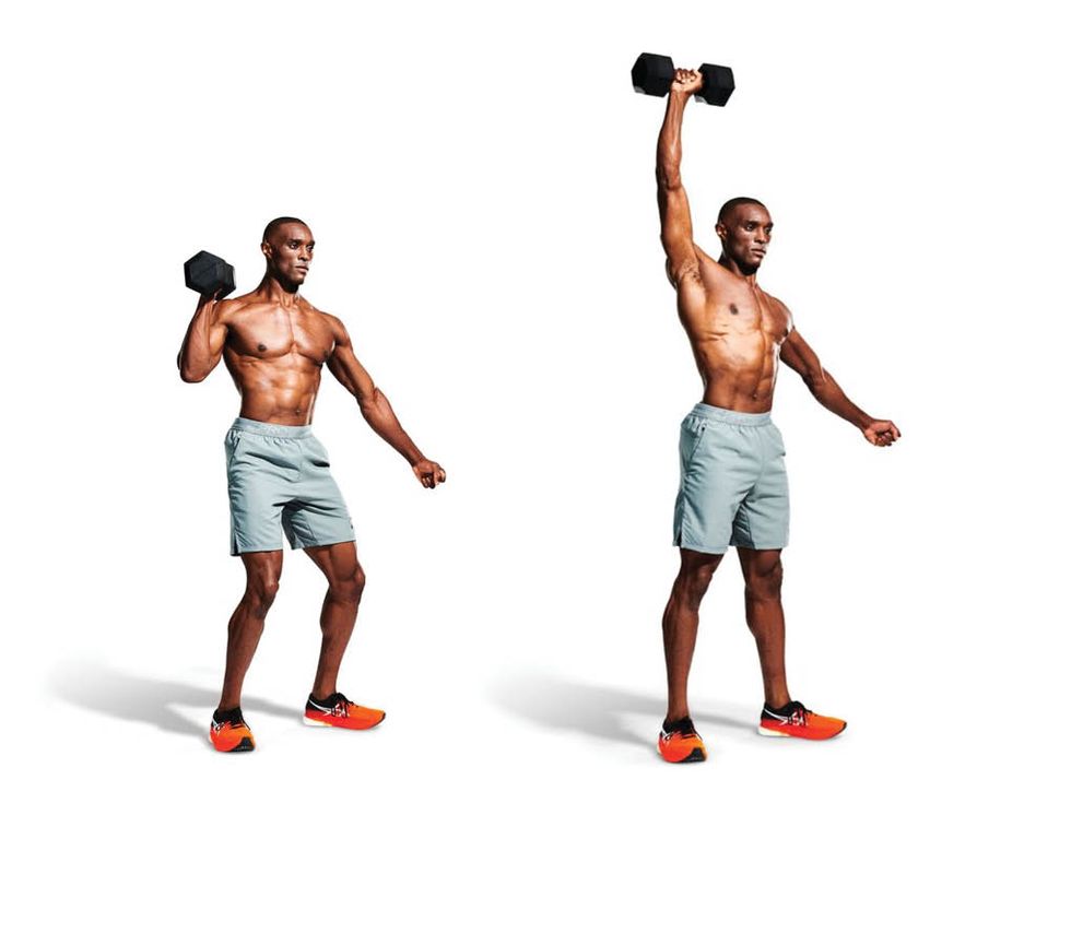 Some upper body and arms workouts  Dumbell workout, Strong arms workout, Dumbbell  workout