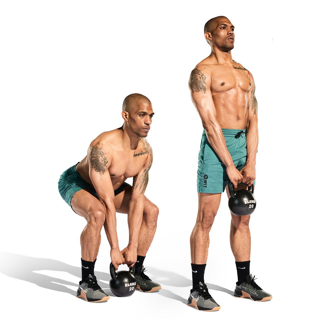 How to Do the Kettlebell Deadlift to Build Lower Body Strength