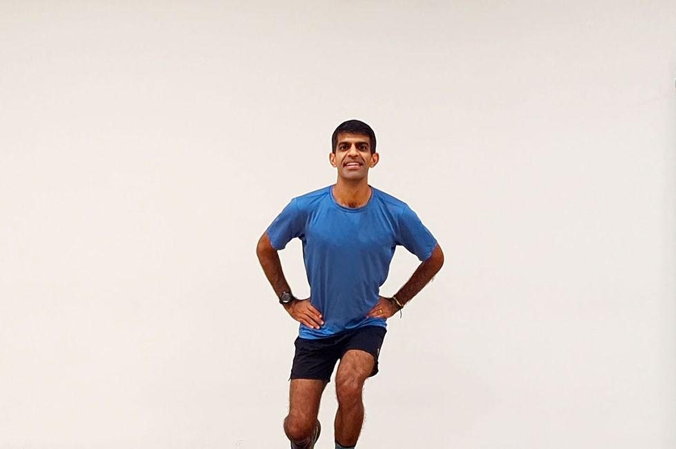 stability exercises for beginners, single leg squat