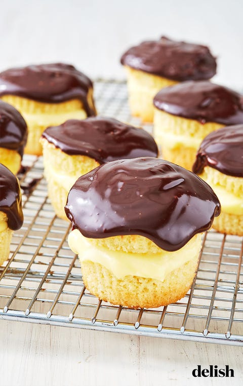 boston cream cupcakes