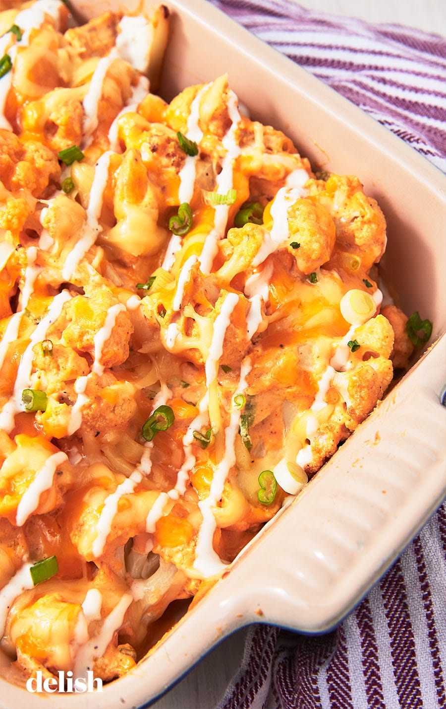 buffalo chicken casserole