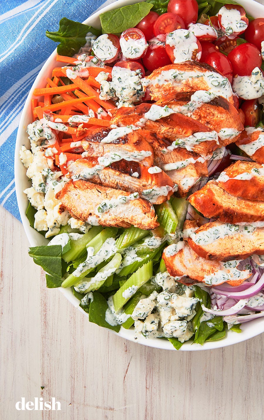 buffalo chicken salad recipe