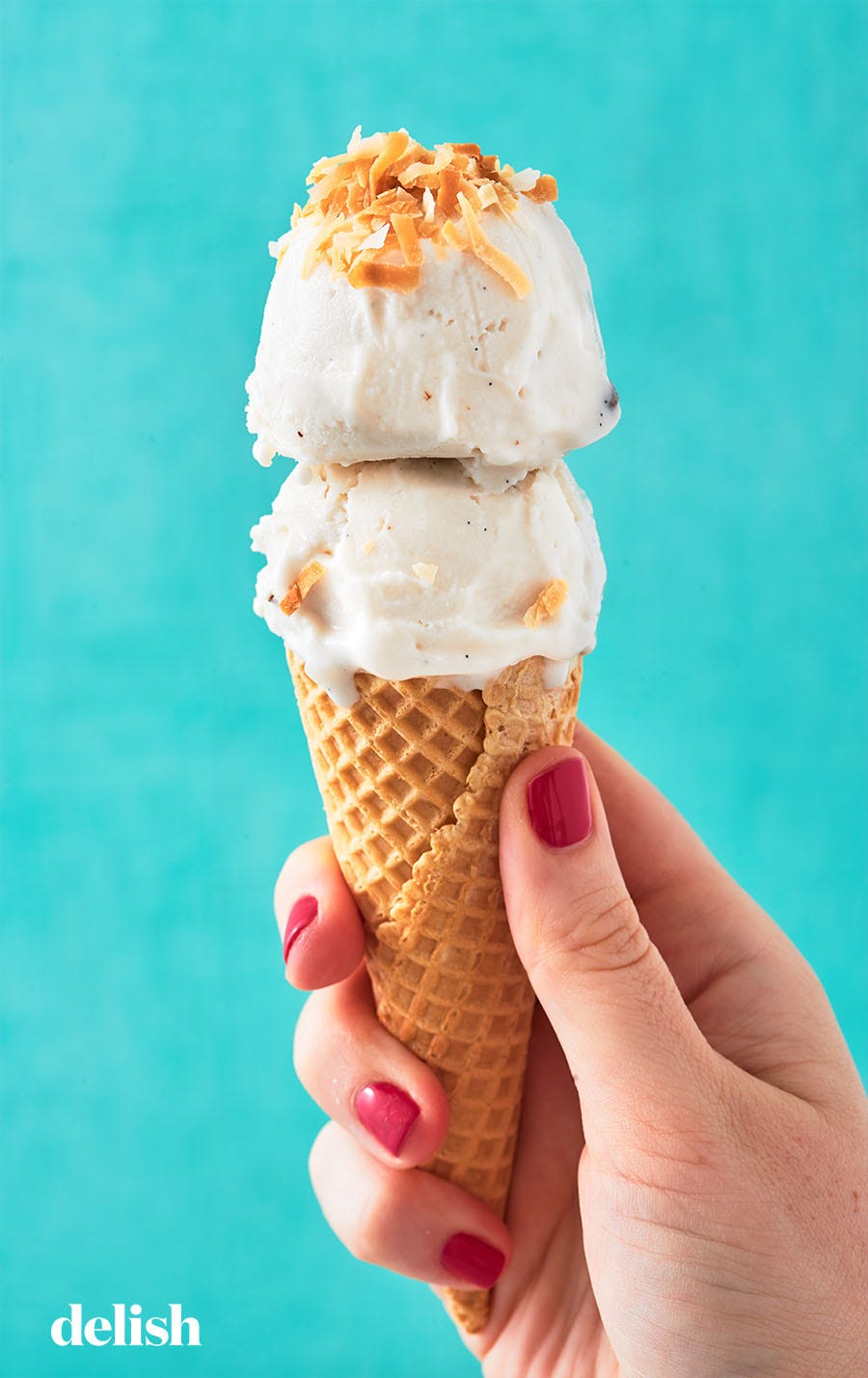 coconut ice cream