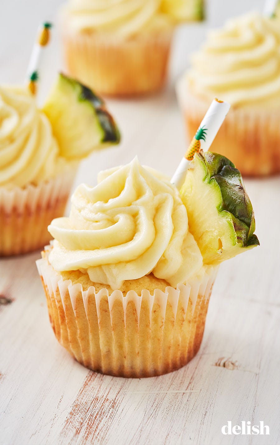 dole whip cupcakes