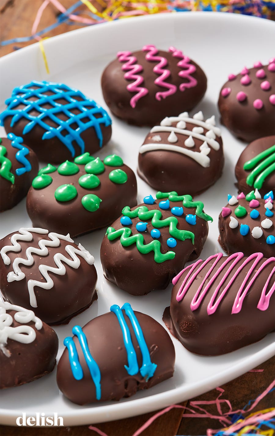 easter egg oreo truffles   delishcom