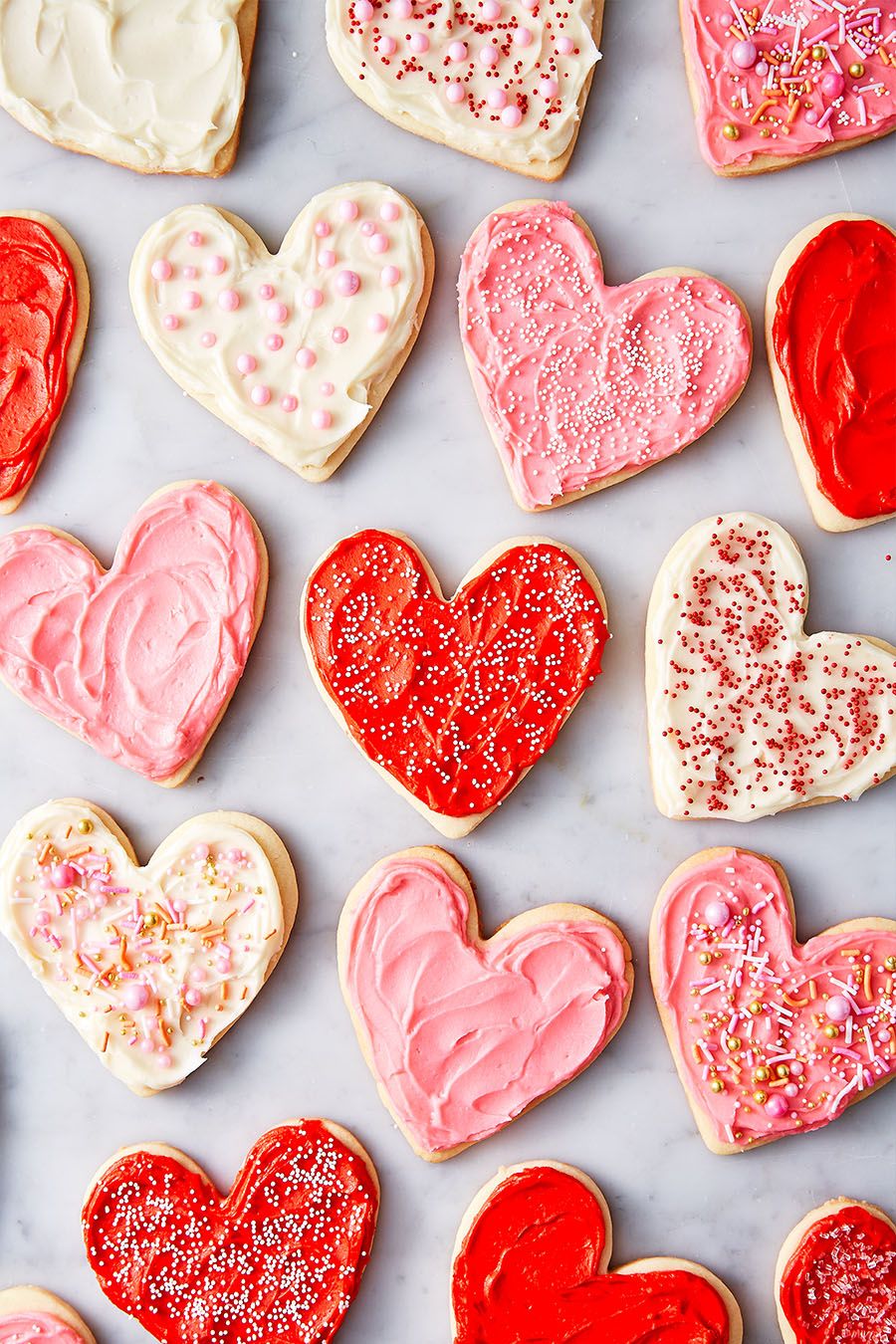 heart cookies delishcom