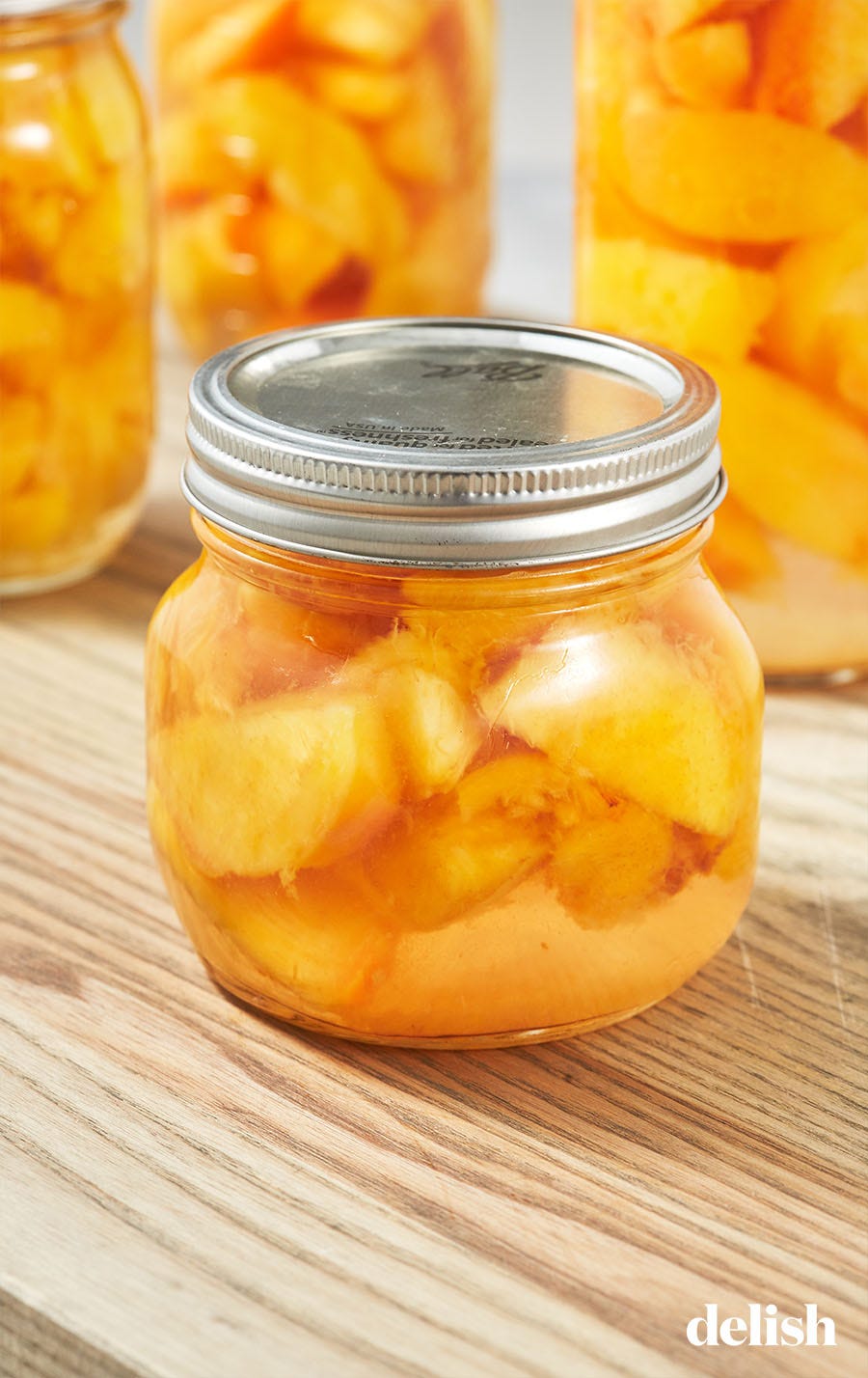 how to can peaches