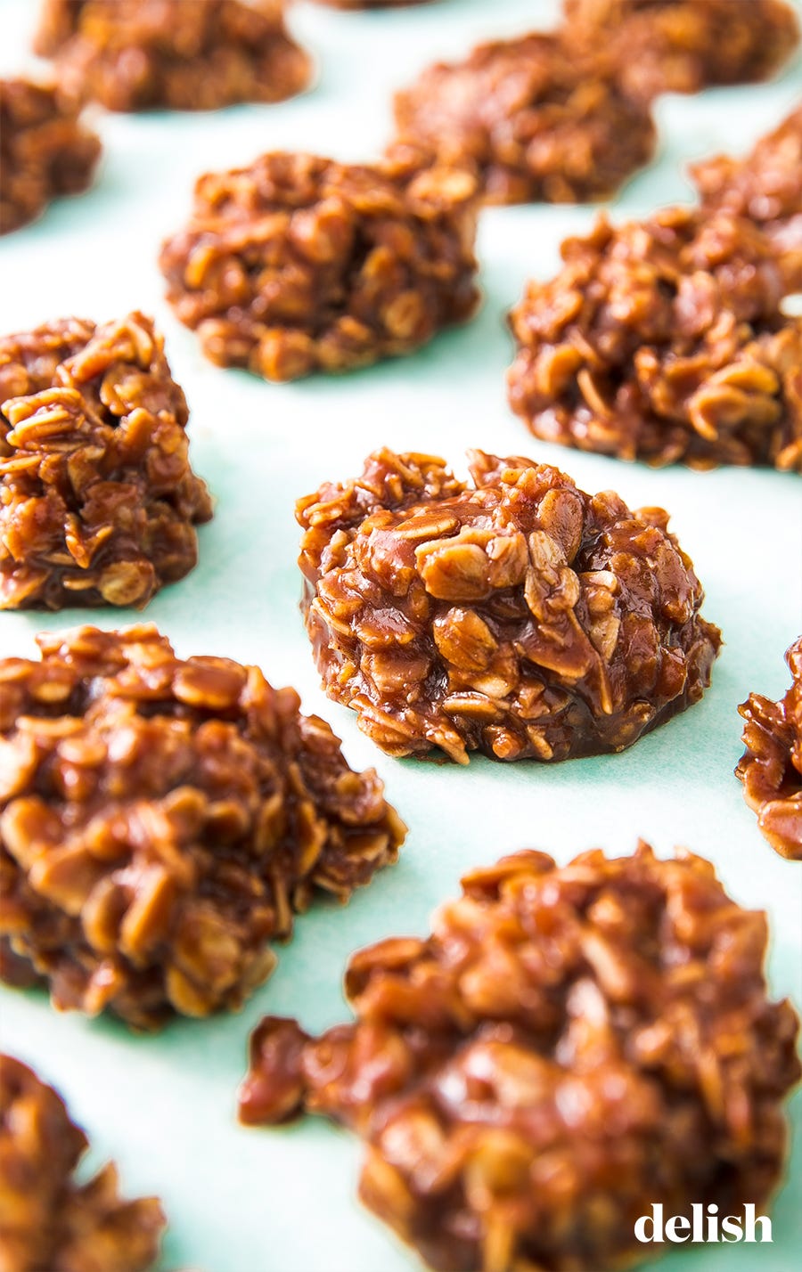 no bake oatmeal cookies   delishcom