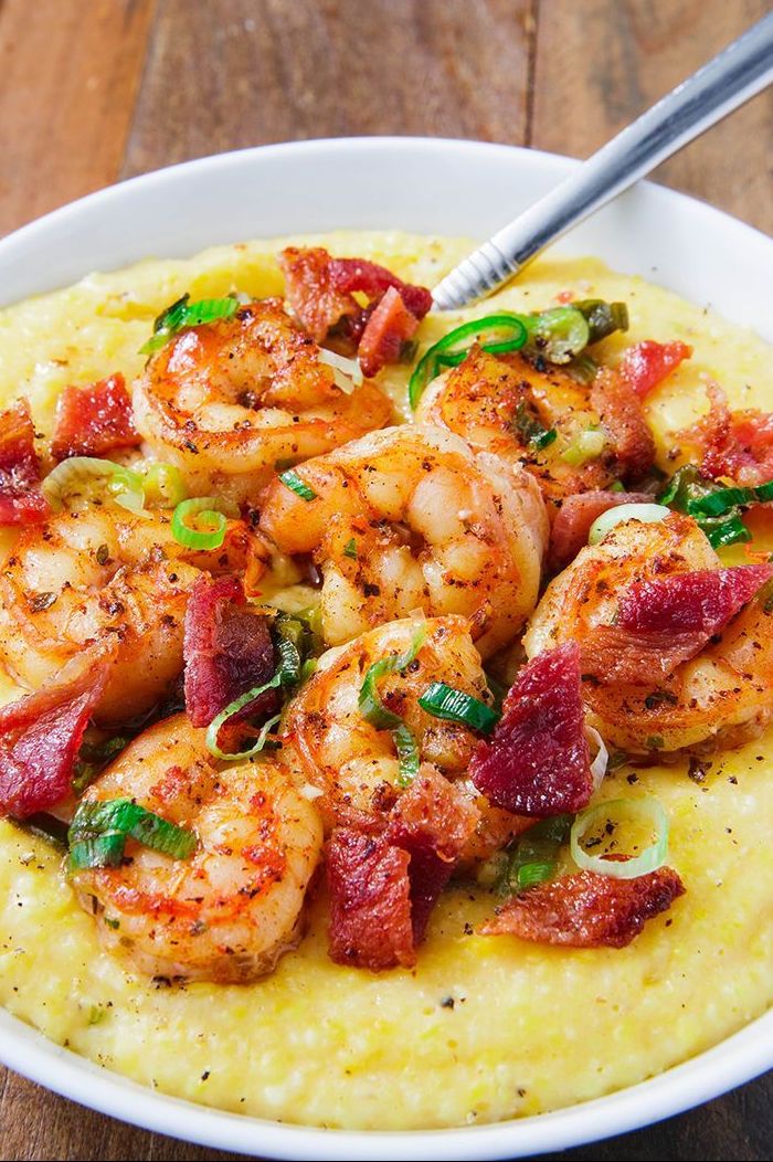 cheesy shrimp and grits