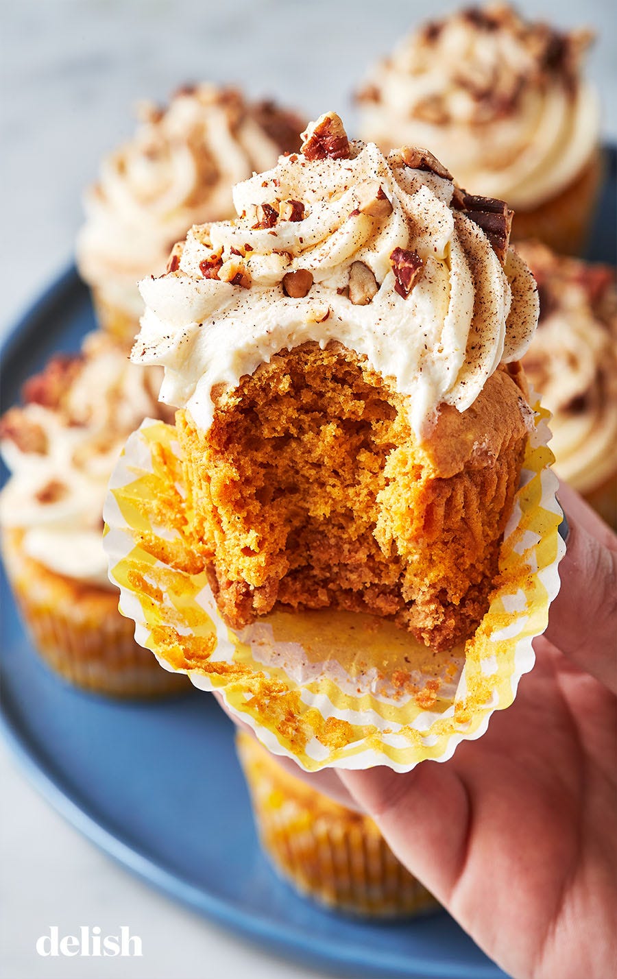 sweet potato pie cupcakes