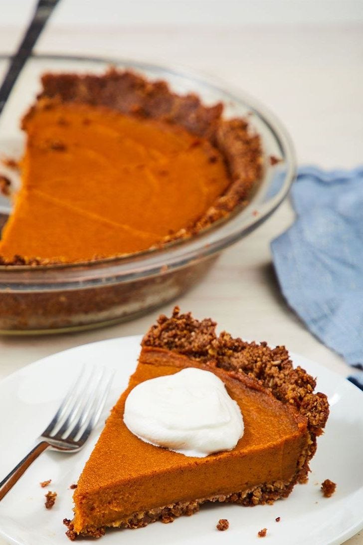 vegan pumpkin pie