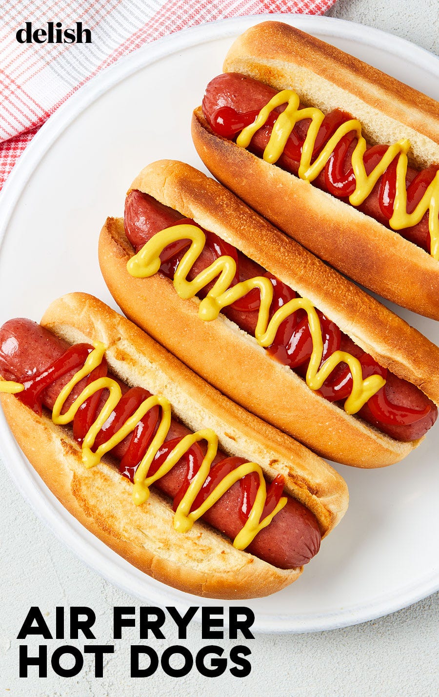 air fryer hot dogs