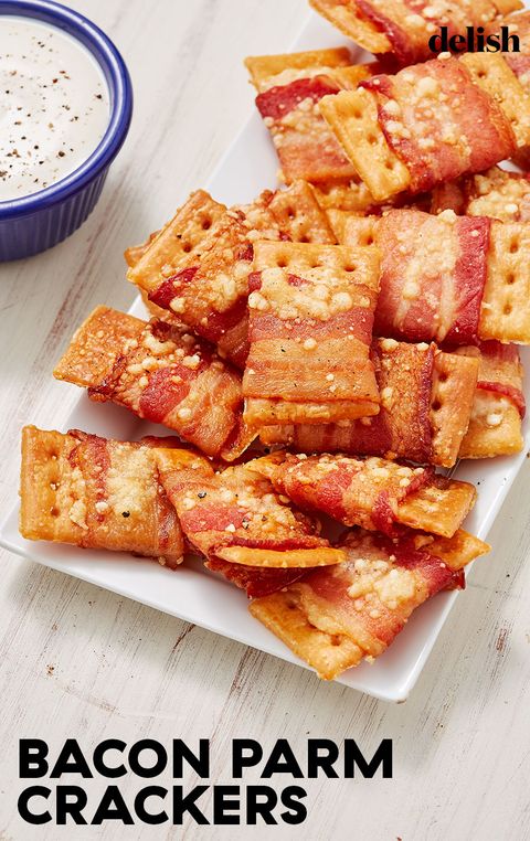 bacon parm crackers