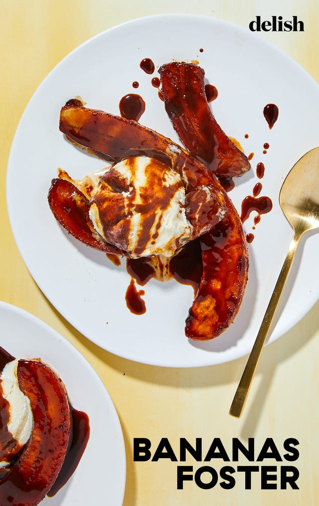 bananas foster  delishcom
