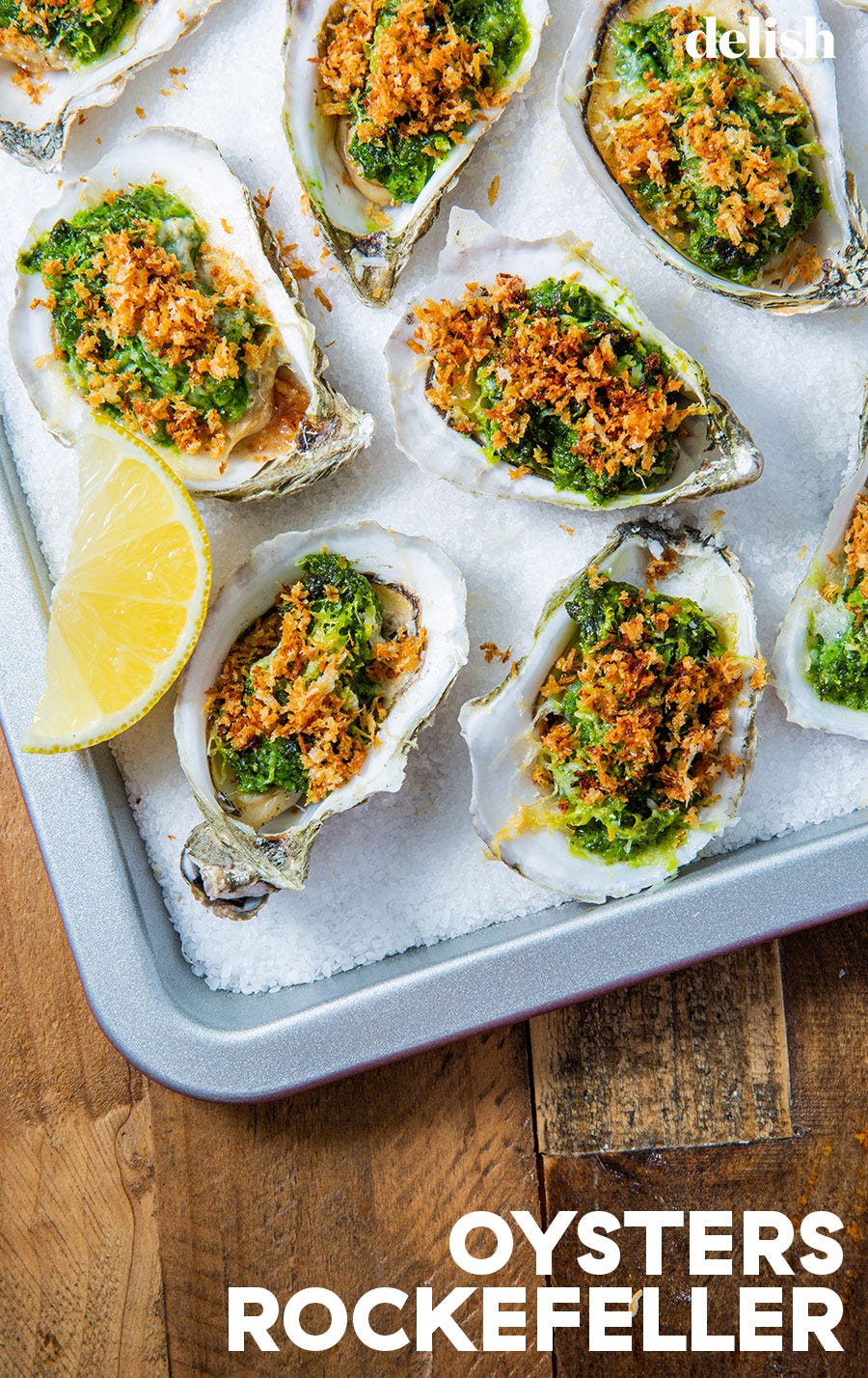 Oysters Rockefeller - Delish.com