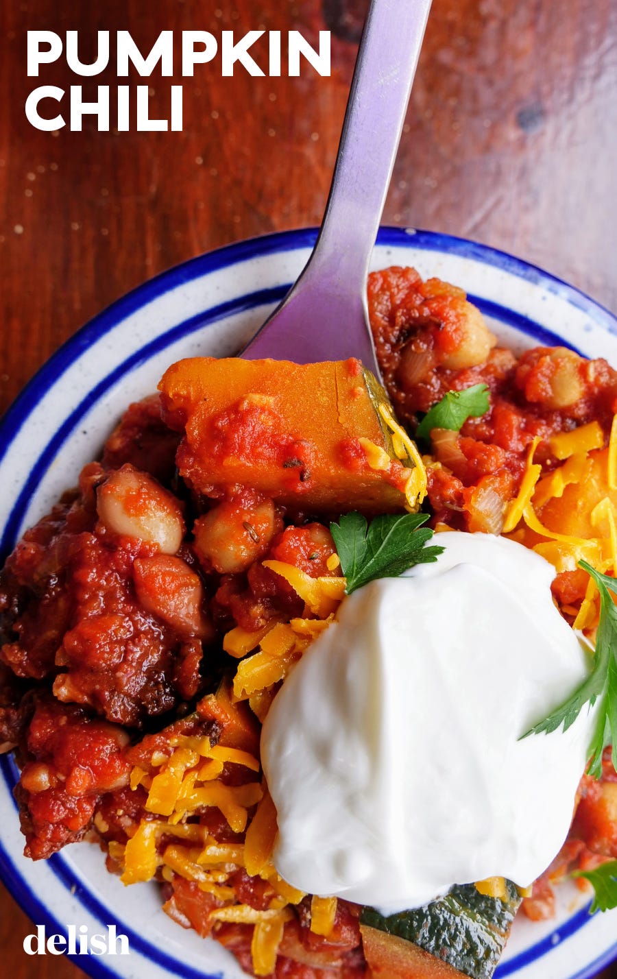 pumpkin chili  delishcom