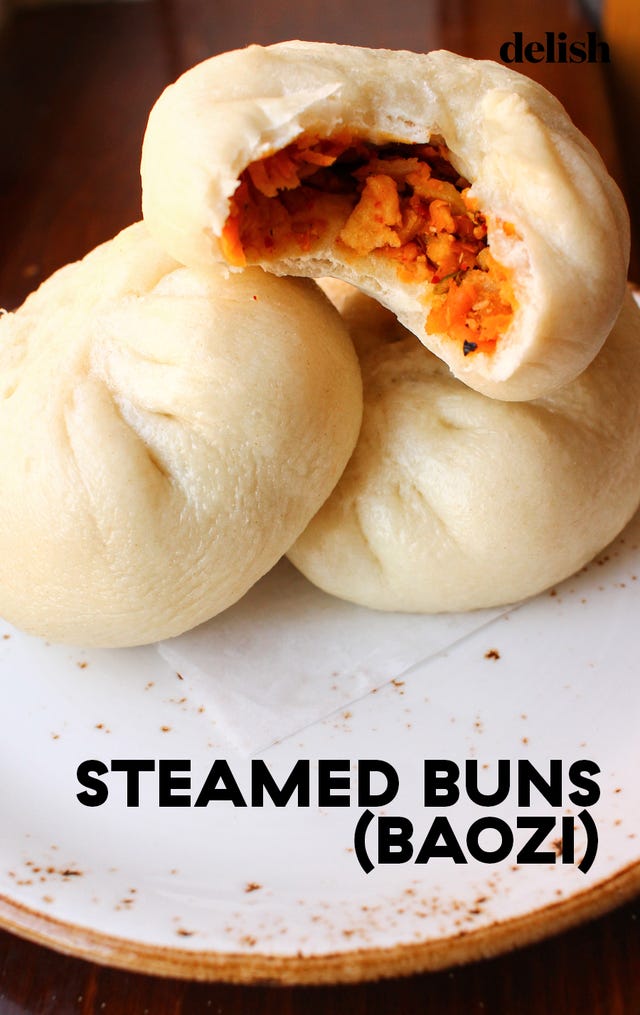 steamed buns baozi   delishcom