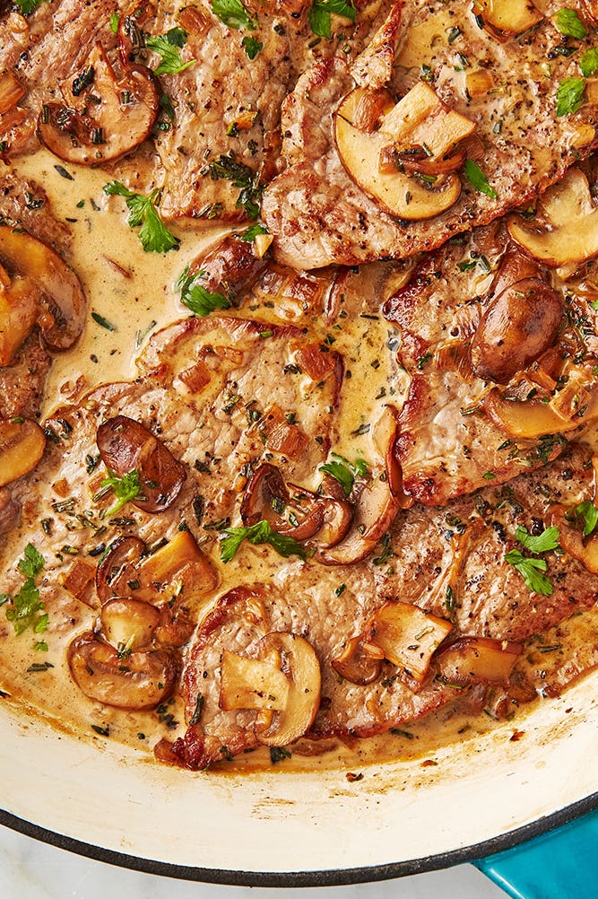 Veal Marsala - Delish.com veal marsala