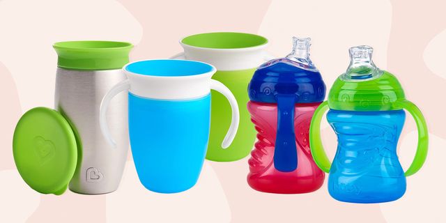 Re Play Made in USA 10 Oz. Sippy Cups for Toddlers (4-pack) Spill Proof  Sippy Cup for 1+ Year Old - Dishwasher/Microwave Safe - Hard Spout Kids  Cups
