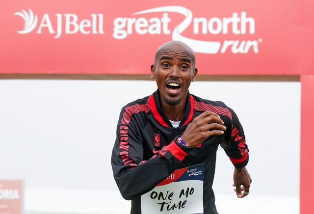 the aj bell great north run photocall friday 8th september