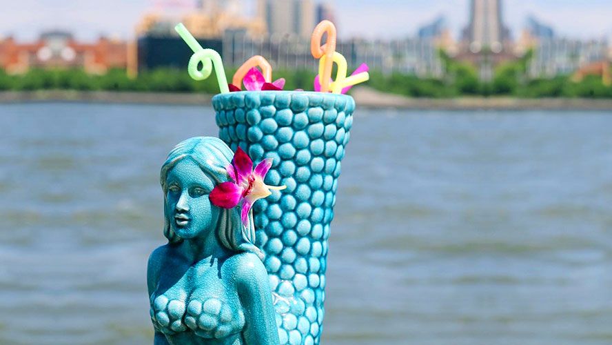 Mermaid Water Teal Drink Shimmer – urbansunflowerboutique