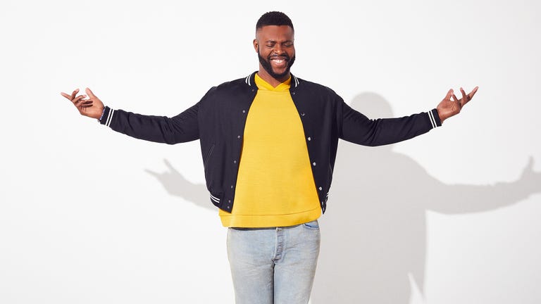 Yellow, Outerwear, Standing, Jacket, Gesture, Arm, Shoulder, Fun, Sleeve, Photography, 