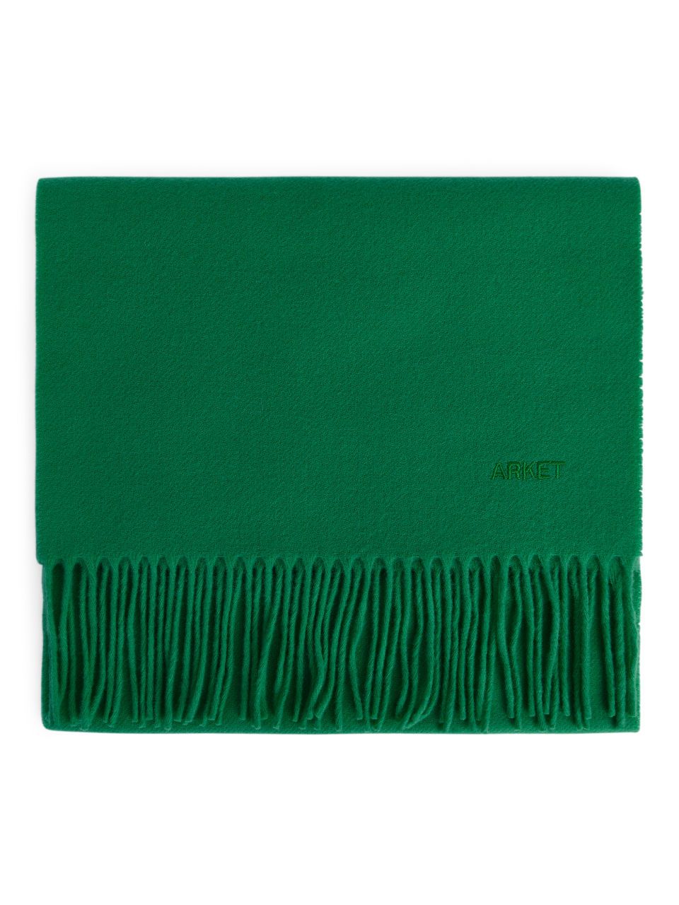 Matcha, groene sjaal, Arket