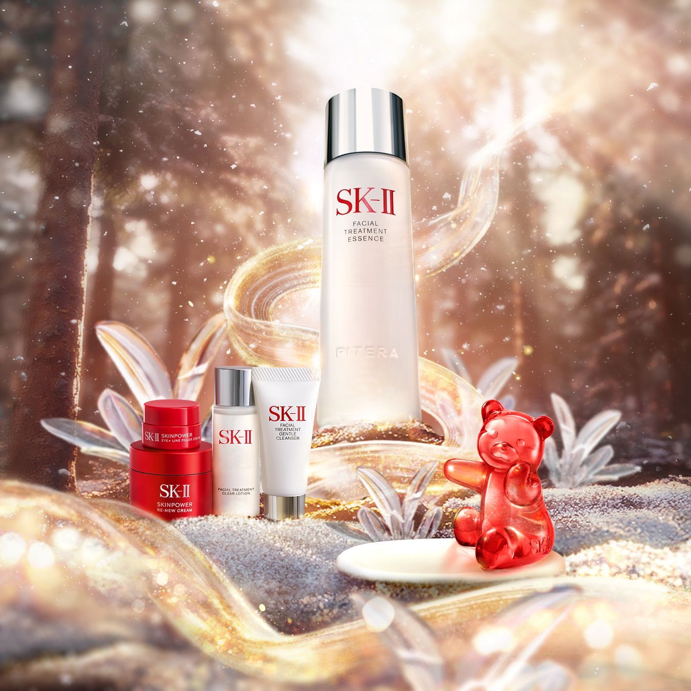 SK-IIギフトセット豪華なクリスマス限定コフレ SK-II×クリスマスコフレ2025】発売日は？｜チャームやジュエリー