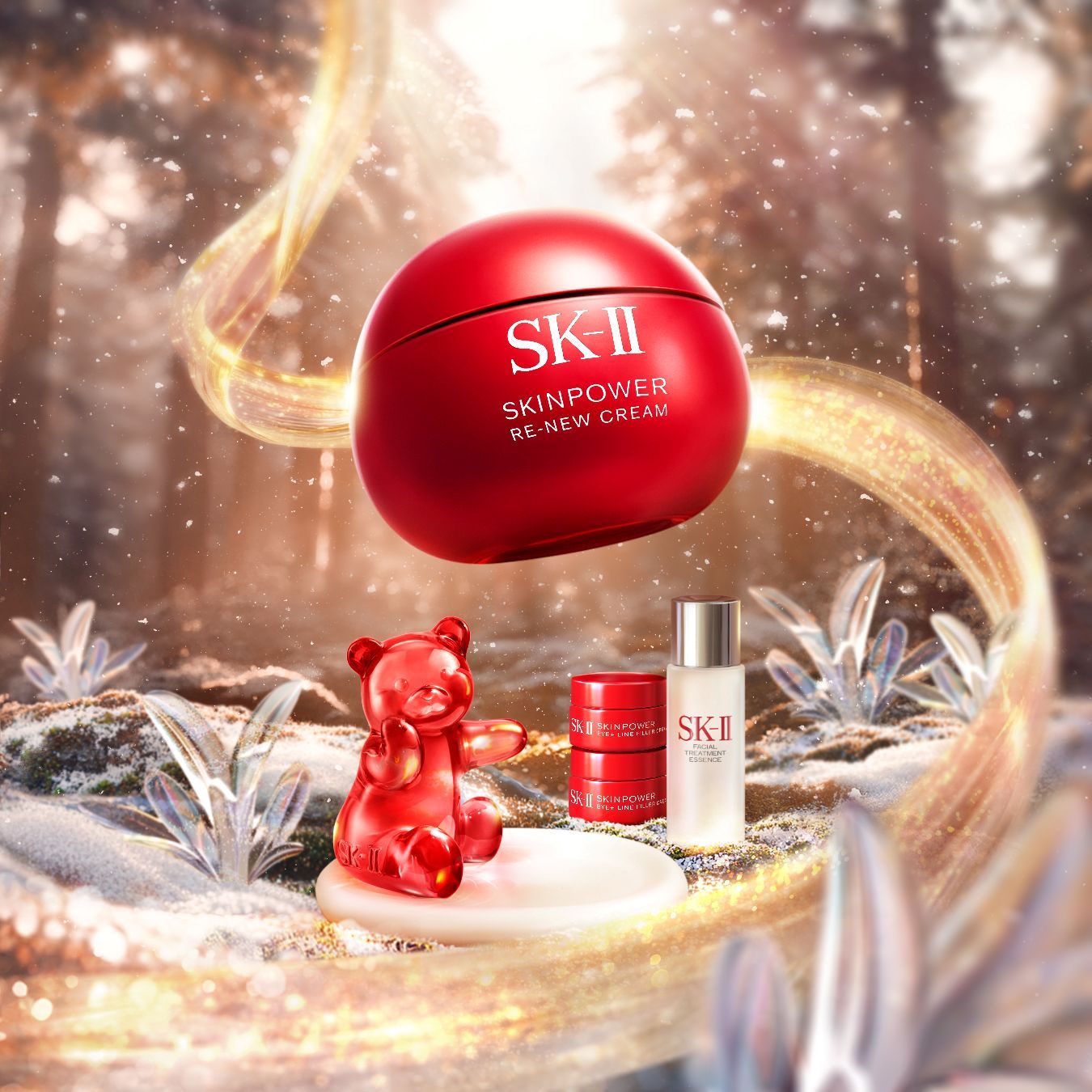 SK-IIギフトセット豪華なクリスマス限定コフレ SK-II×クリスマスコフレ2025】発売日は？｜チャームやジュエリー